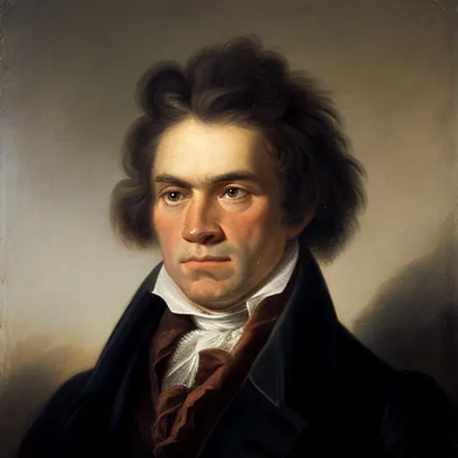 Ludwig van Beethoven in 1830, the year he premiered his 10th symphony