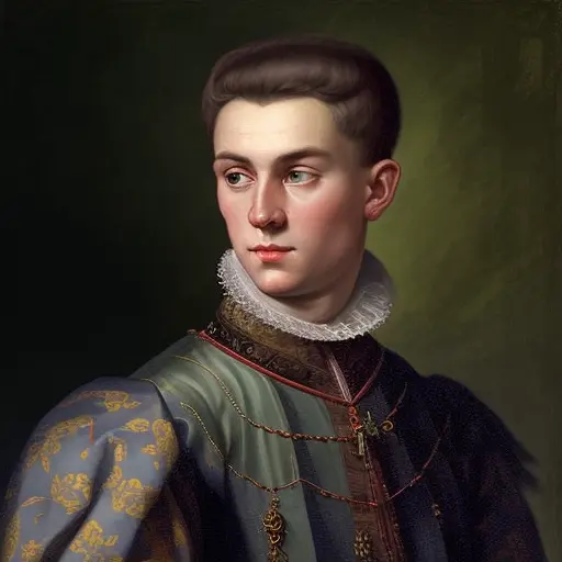Ivan Petrov in 1395, the year he brought the Renaissance to Russia