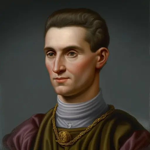 Jacques Bonneville in 1380, the year he brought the Renaissance to France