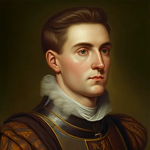 John Taylor in 1390, the year he brought the Renaissance to England