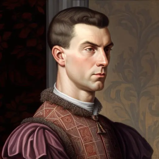 Luciano Marrone in 1370, the year he became the first Renaissance composer