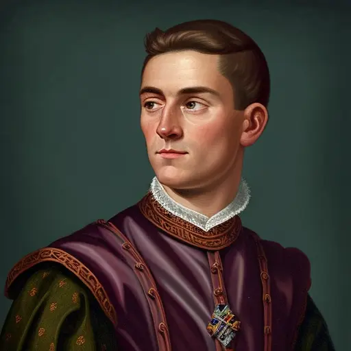 Miguel Vazquez in 1375, the year he brought the Renaissance to Spain